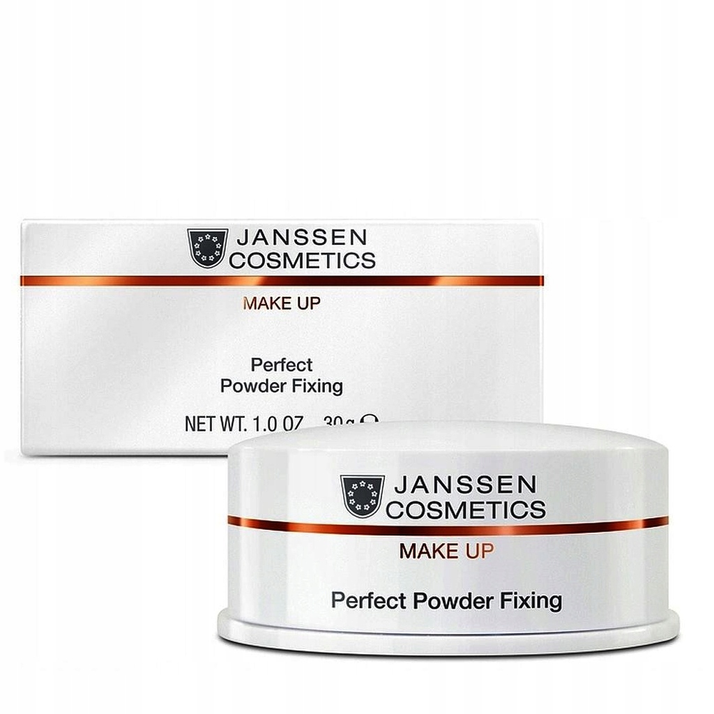 Janssen Perfect Powder Fixing Make Up Puder utrwalający transparentny 30g