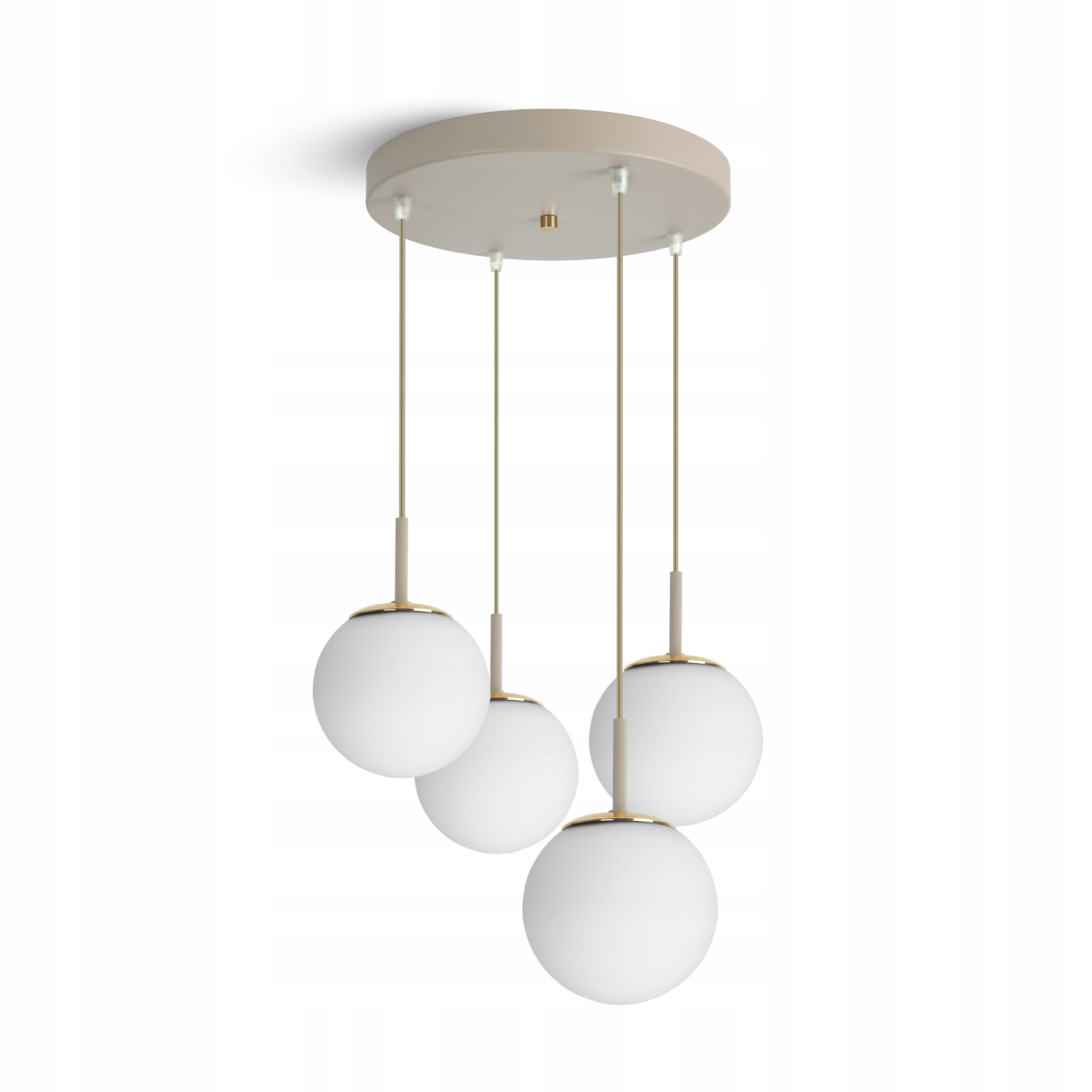 Stropná lampa Luster Stropné Svietidlo Béžová Gray Beige G9 Led 564-EZ4 Nad stôl
