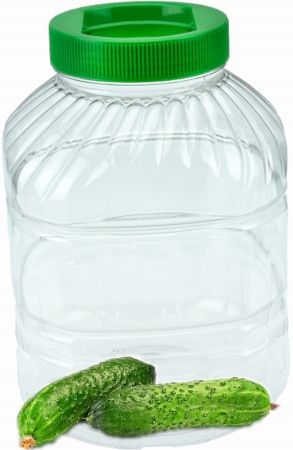 

Słoik plastikowy 8L Pet z zakrętką kiszenie ogórki