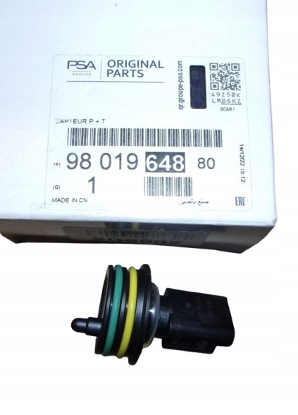 Snímač Teploty Paliva Peugeot 508 2.0 Hdi Originál 9801964880