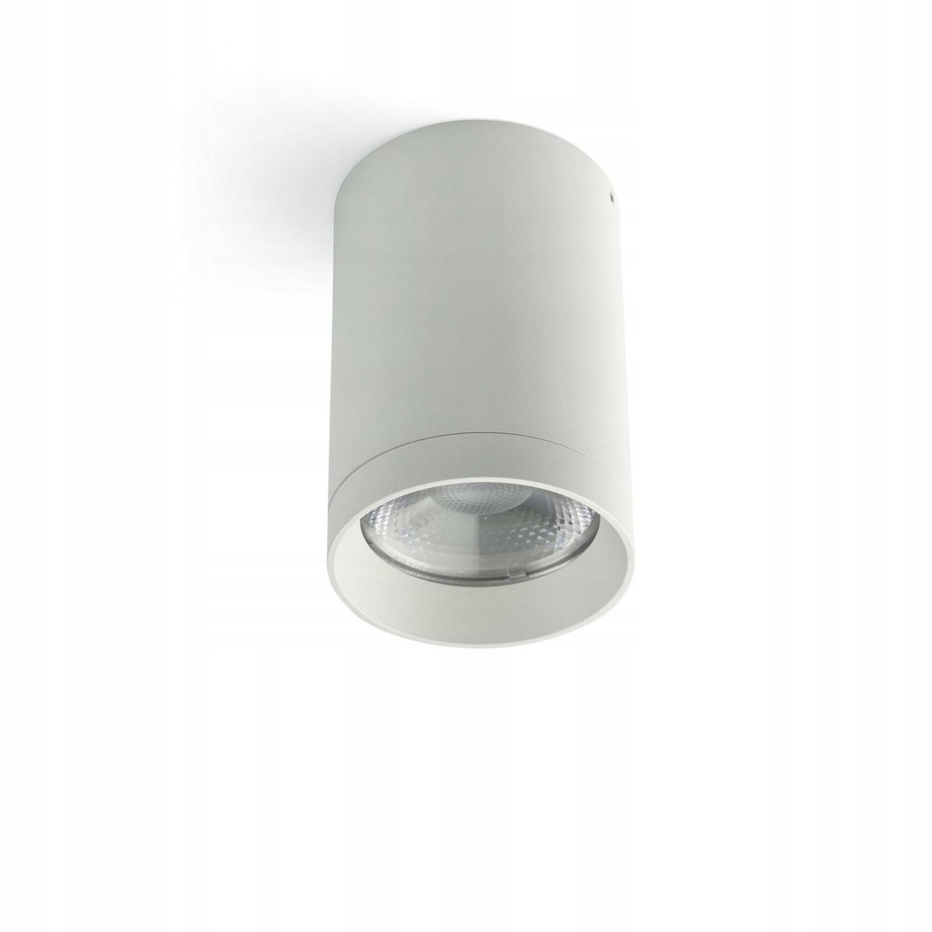 Stropné Led svietidlo Faro Puk 76 biela, 7W, 3000K, IP65, 50 °
