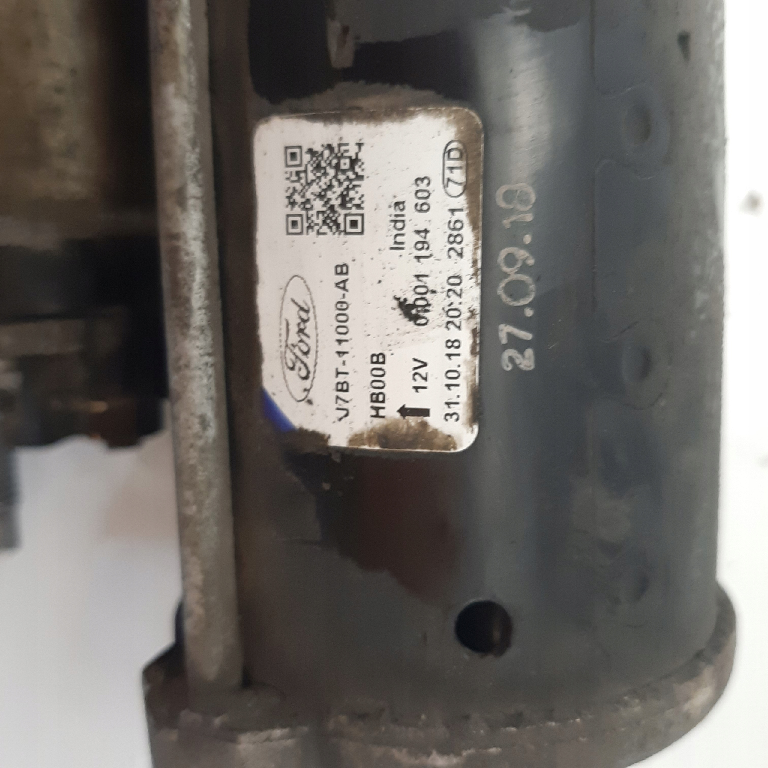 starter J7BT-11000-AB Ford Ka+ LIFT 2018 1.2B