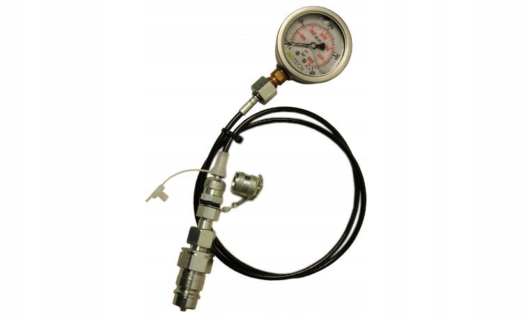 Zestaw pomiaru ciśnienia hydrauliki z wtykiem euro