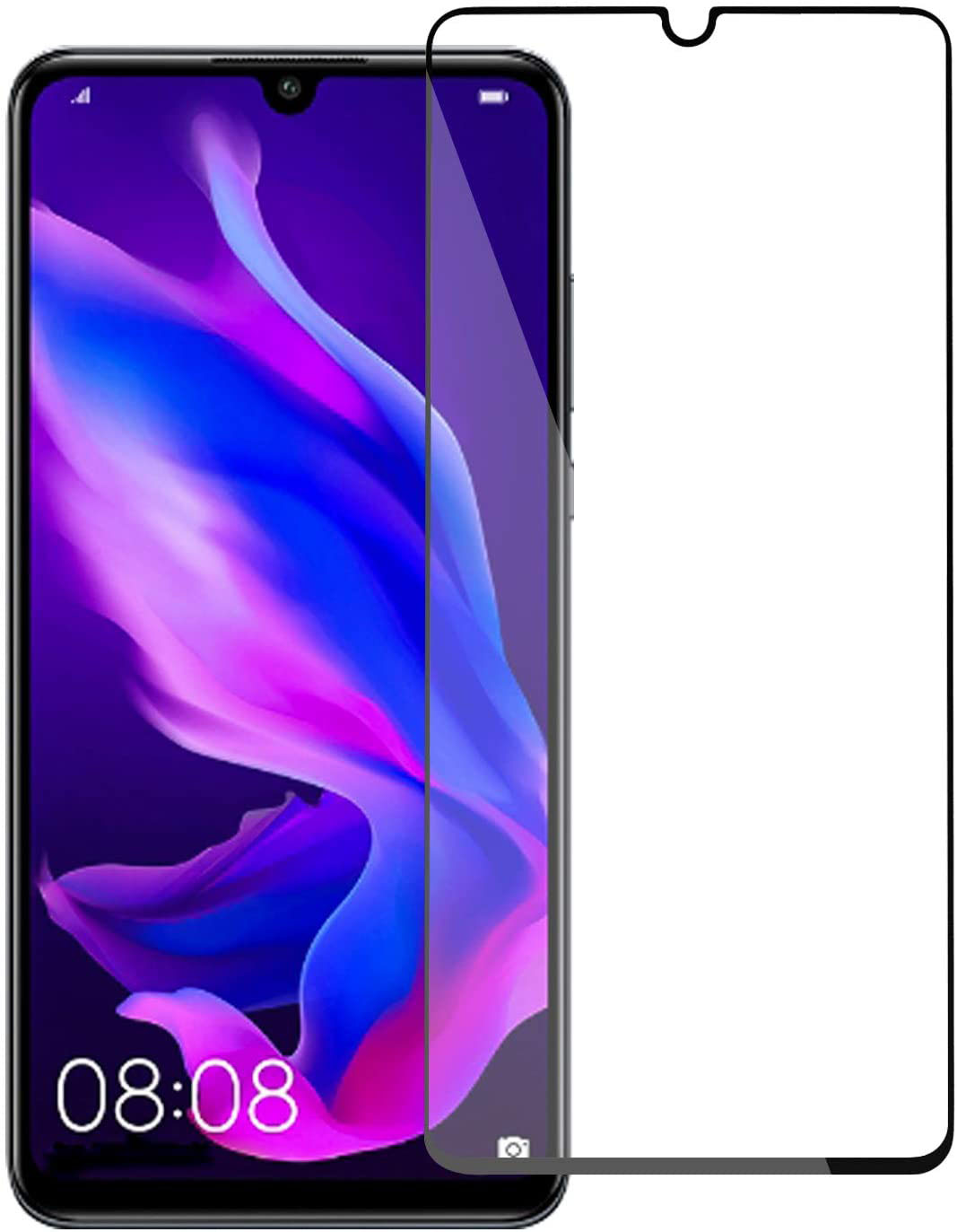 

Szkło Ochronne Hartowane Full Glue do Huawei Y6P