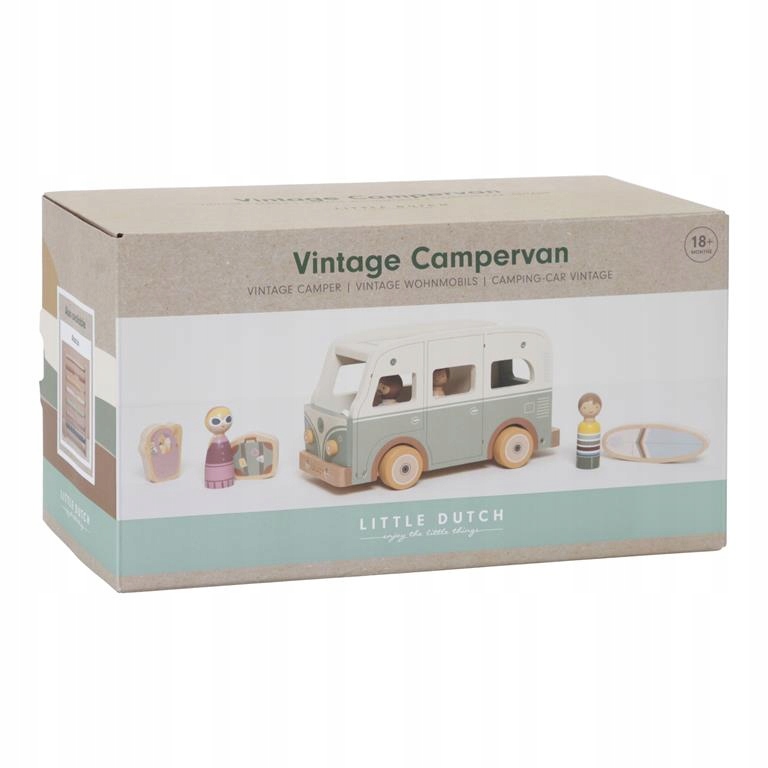 Drewniany CamperVan Винтажные фигурки Little Dutch Марка Литтл Датч