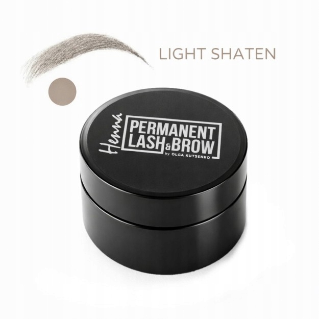 Henna Permanent Lash&Brow 2,5 g světlý šat