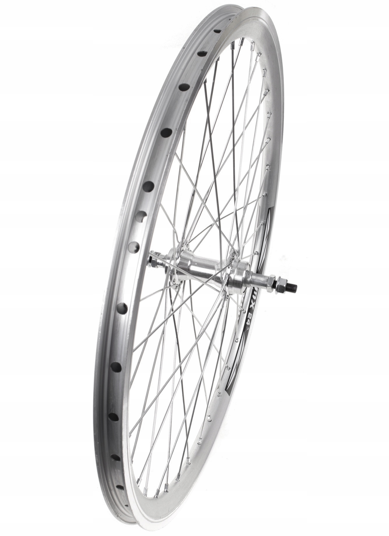 KOŁO ROWEROWE MTB TYLNE POD WOLNOBIEG OBRĘCZ STOŻEK ZESTAW Z OPASKĄ 24" Marka Rojax