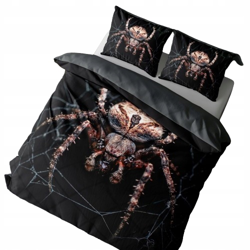 Posteľná Bielizeň Pavúk Mládežnícka Pavučina Posteľná Bielizeň 3D Vtáčik Tarantula 160x200