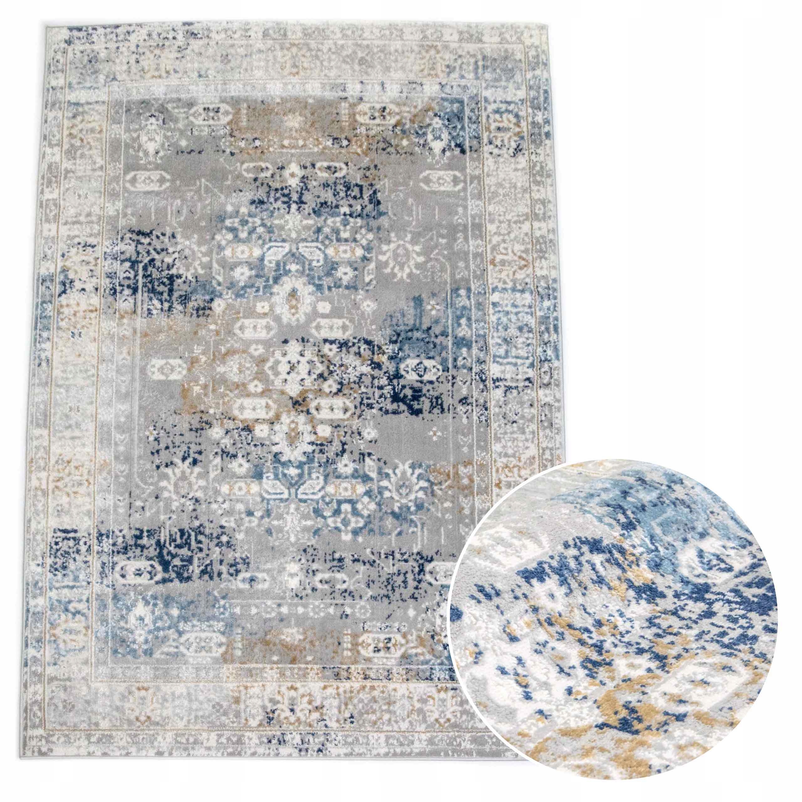 

Modny Dywan Do Salonu Pokoju 120x170 Vintage Styl