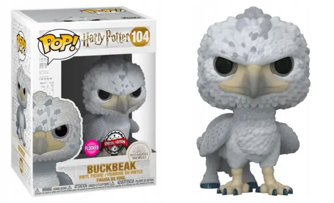 Funko Pop! Harry Potter Pop! Filmy Vinyl Figure Buckbeak (Flocked) Exkluzivní