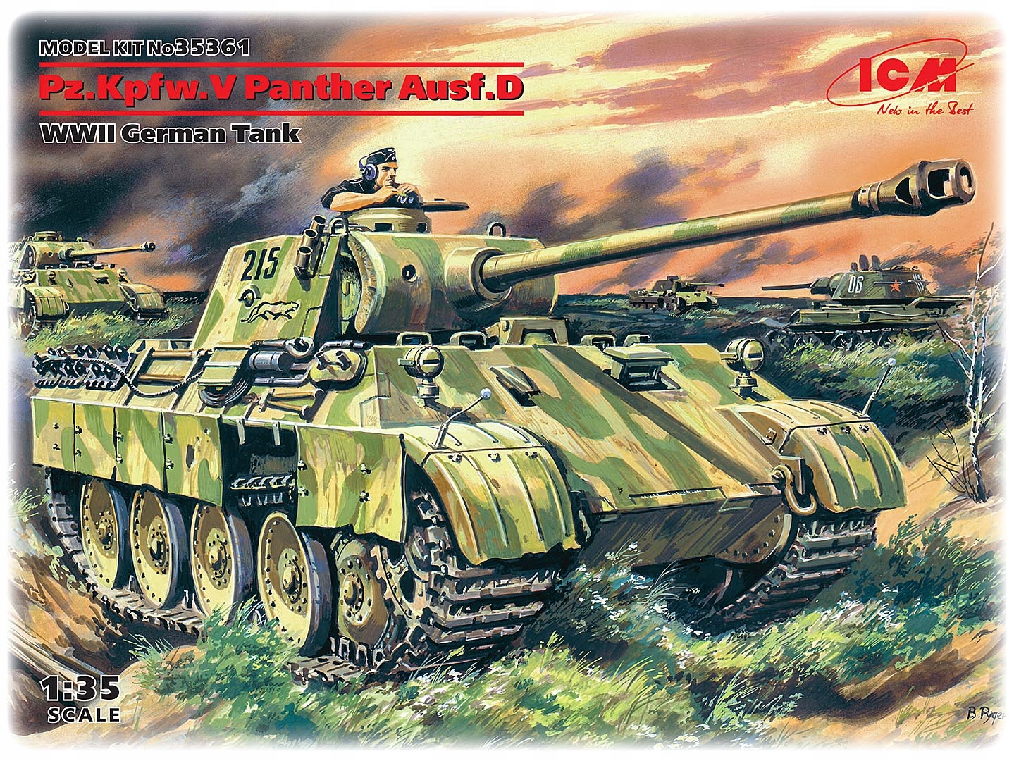 Pz.Kpfw.V Panther Ausf.D 1:35 ICM 35361