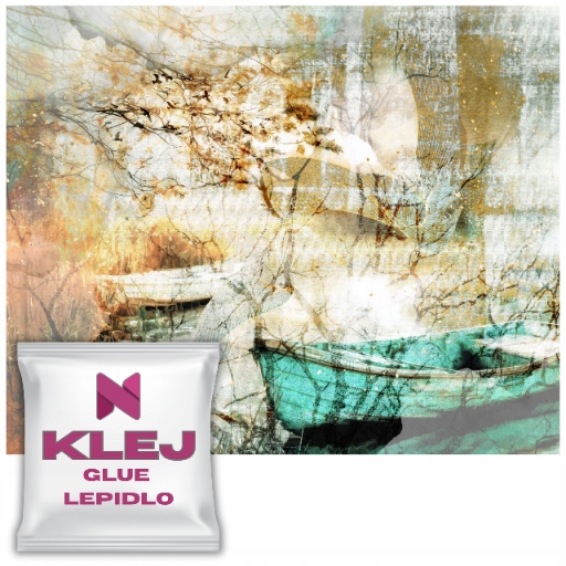 Fototapeta do ložnice Jezero Akvarel Moderní tapety do obývacího pokoje 197x296