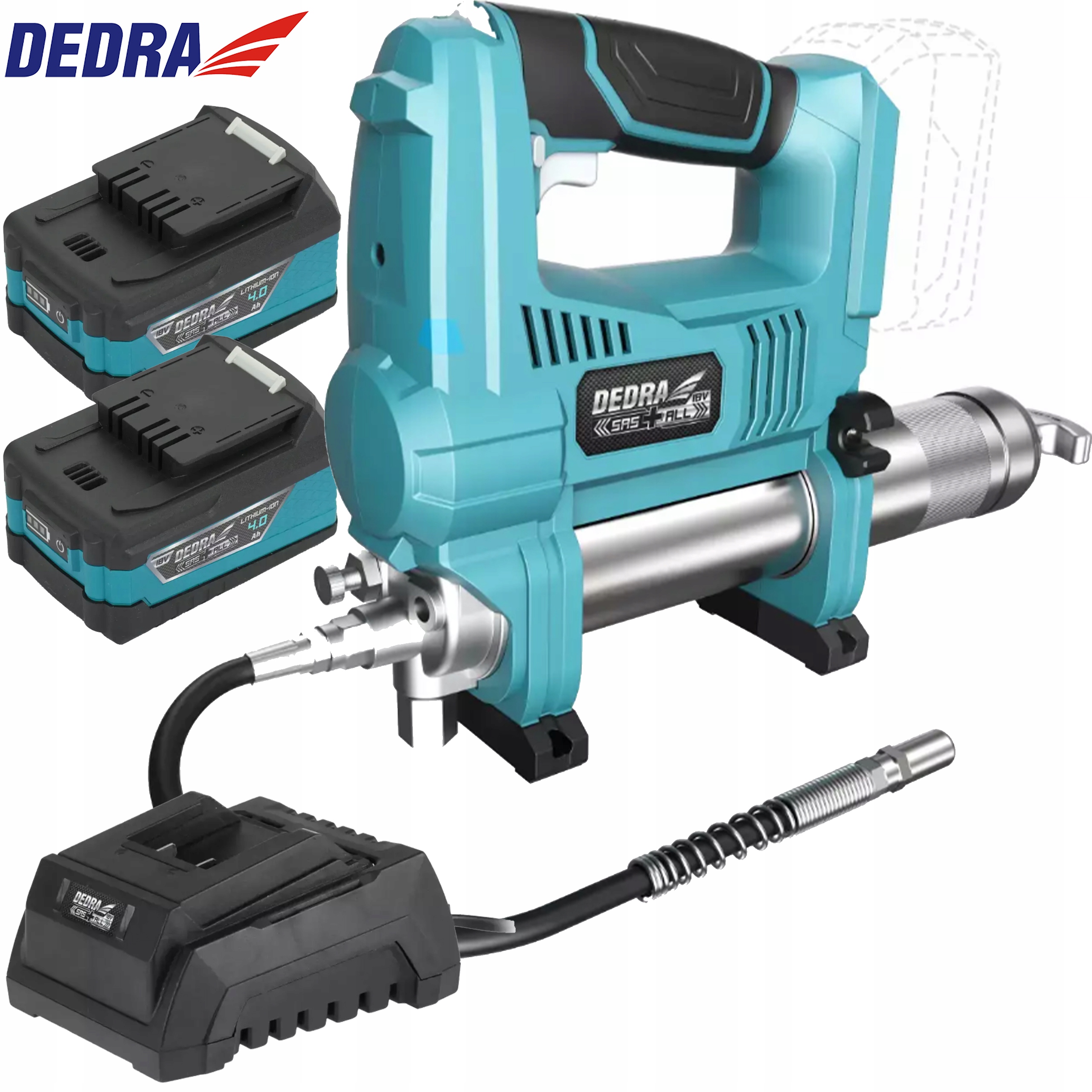 Akumulátorová mazačka Dedra DED6915