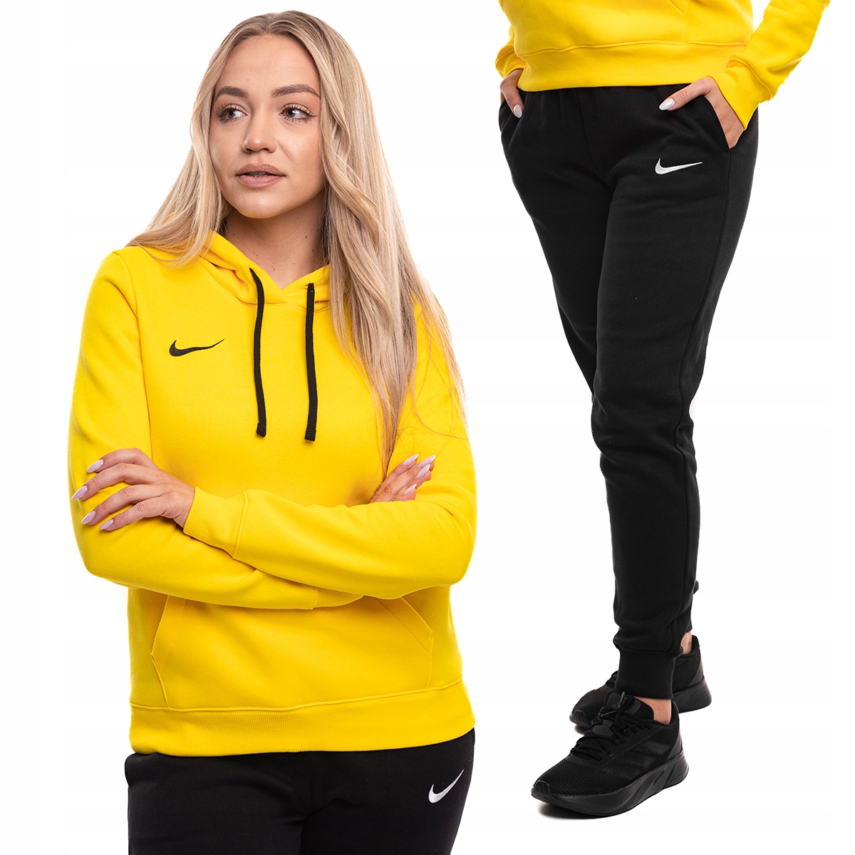 Nike Teplákovka Dámský sportovní bavlněný komplet Mikina Kalhoty Park 26 vel. XL