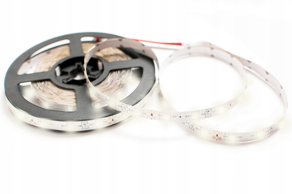 12V Taśma LED 5M 24W 2835 300LED NEUTRALNA DZIENNA