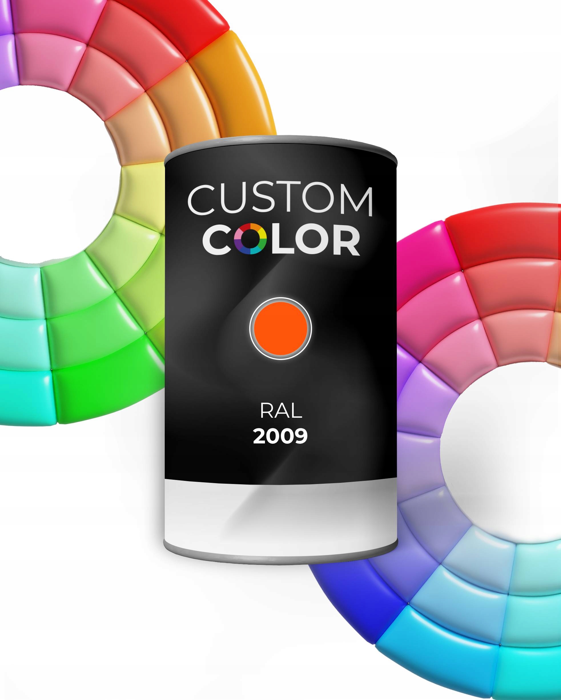 Custom Color Farba epoksydowa antykorozyjna do metalu 1K Ral 2009 1L