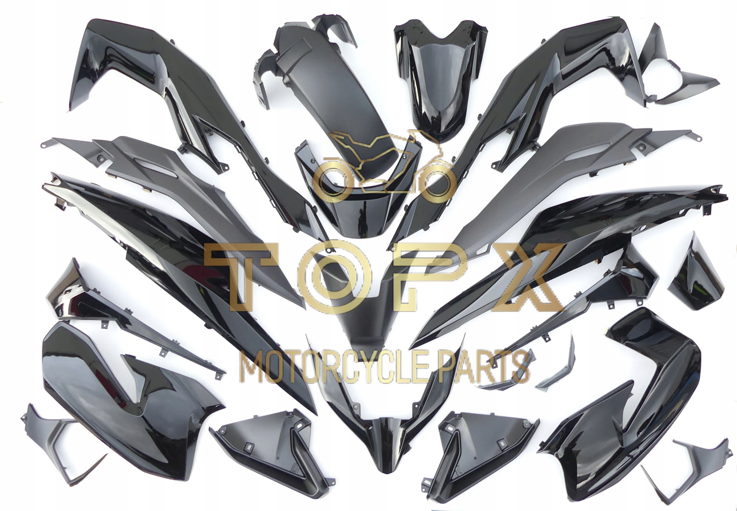 Honda Nss 125 300 Forza 18-20 Šata Komplet x23 Owiewka Blatník Bok