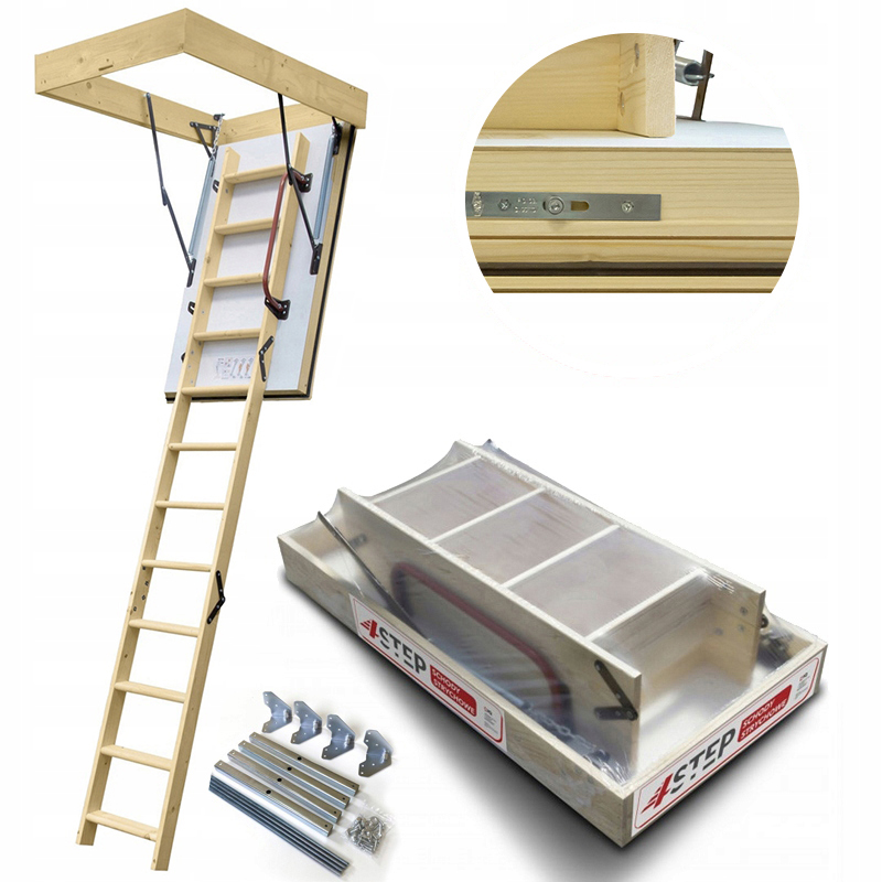 Půdní schody Extreme 76 mm 112 x 70 0,55 W/m2K Montážní sada