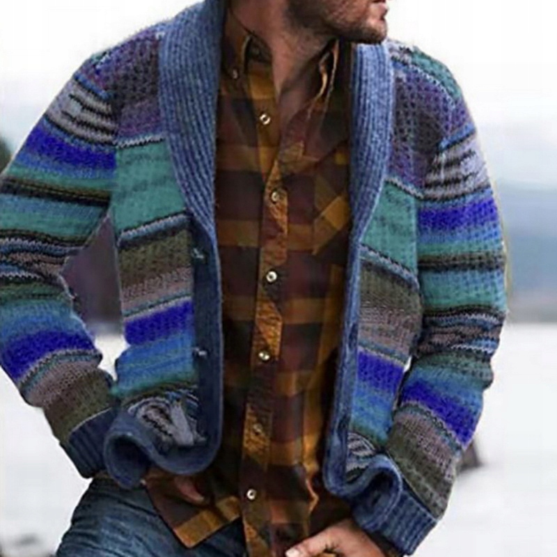 Winter Men Sweaters 2021 New Spring Men Warm Wool Marka bez marki