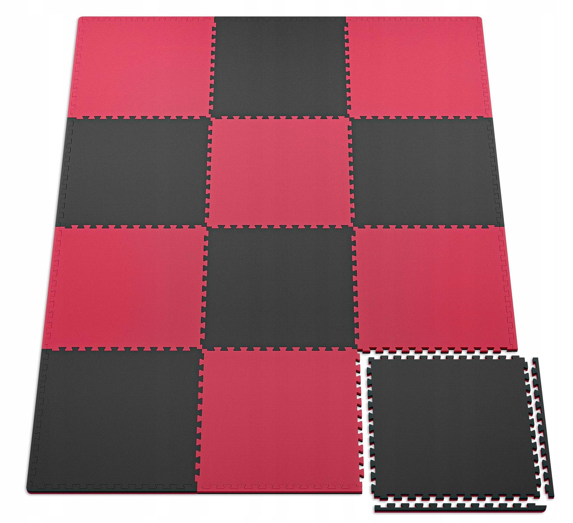 

Gruba mata puzzle do ćwiczeń ochronna 12 elementów
