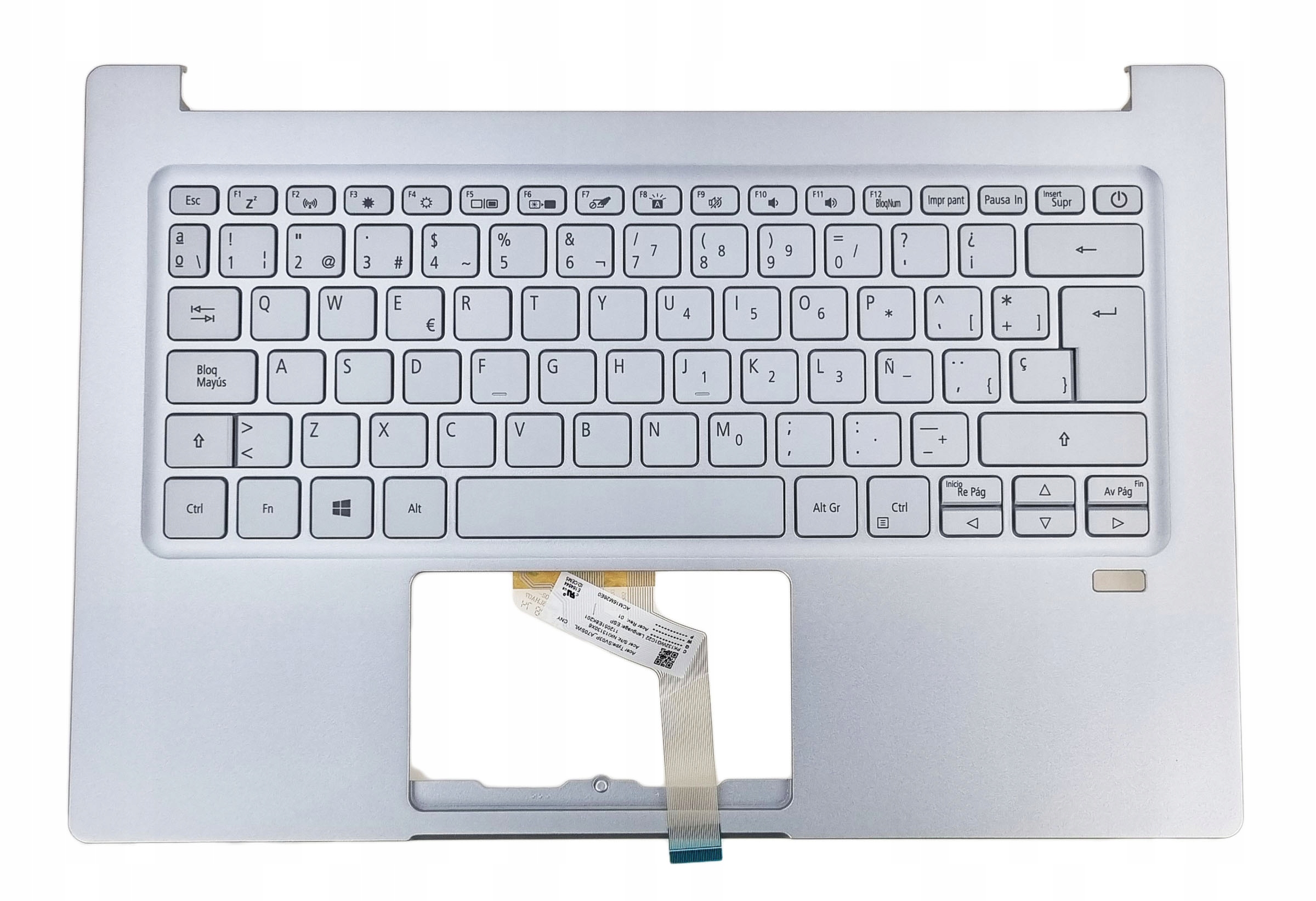 Nová Krytka Klávesnice Acer Swift SF314-42 SF314-59 Španielska