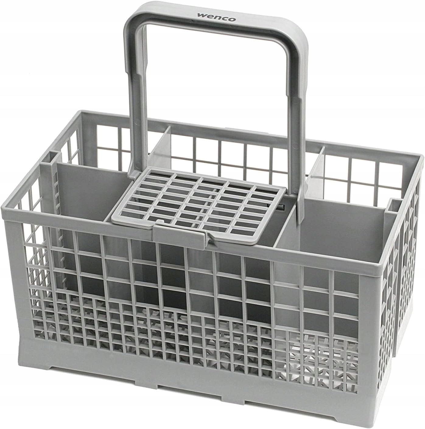 Wenco Koszyk na sztućce do zmywarki 24x14x24,5 cm premium szary