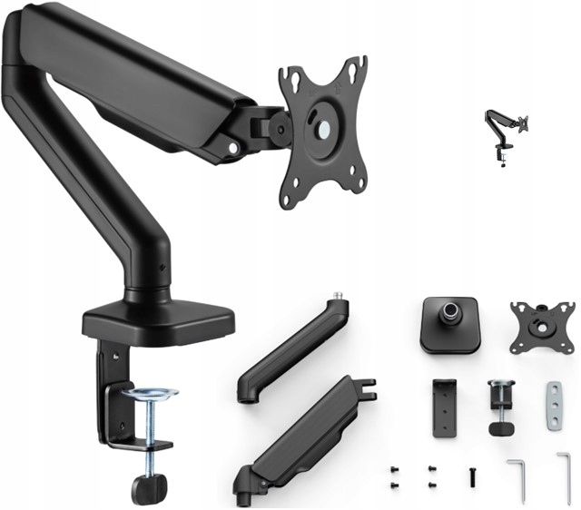 Nastavitelný držák stojanu na rameno monitoru k psacímu stolu pro monitor Lg 32UD99-W