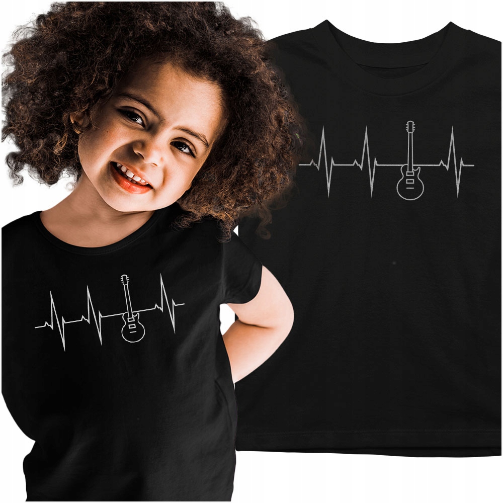 

Koszulka bawełniana Gitara Linia Życia 134