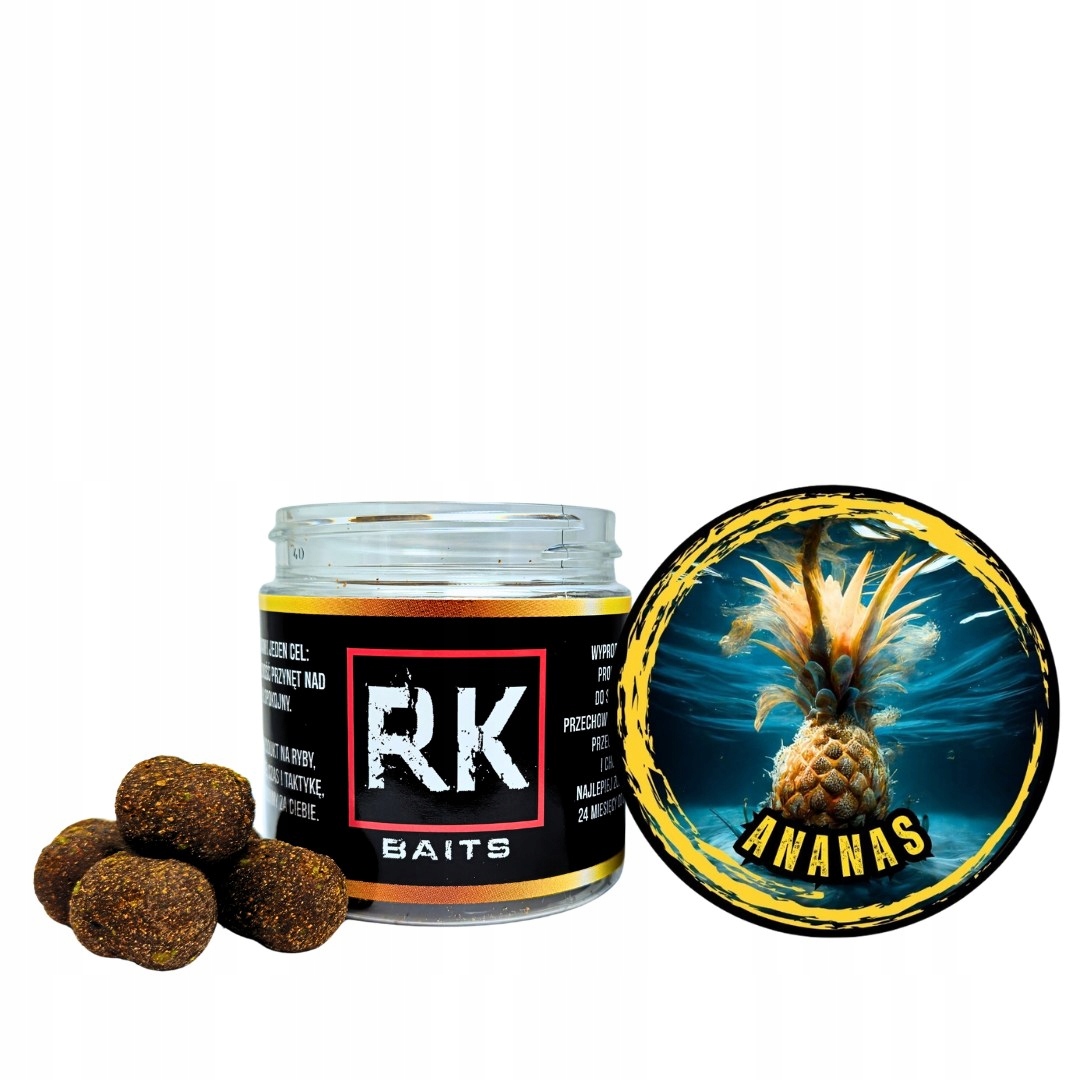 Wafters Rk Baits Flow Wafters Dumbells Rk Baits Ananas 16 mm 125ml