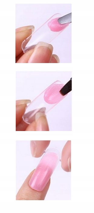 Formy do Akrylożel Akryl+żel / 100x Liczba sztuk 100 szt.