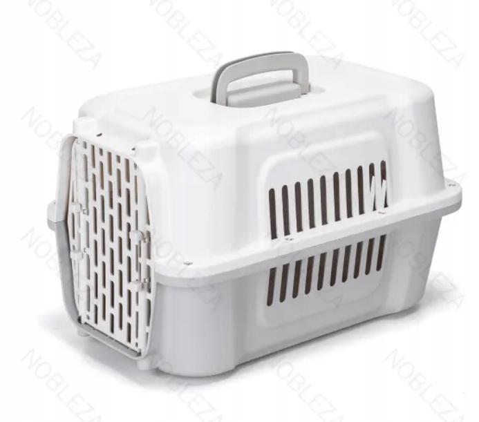 2 x Přepravka Pro Kočky Psa Králíka Klec Kotec Velký Pevný do 5 Kg