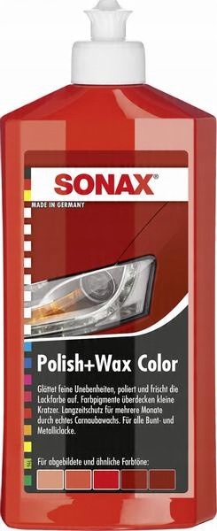 

Sonax Nano Pro Czerwony Wosk Koloryzujący 500ML