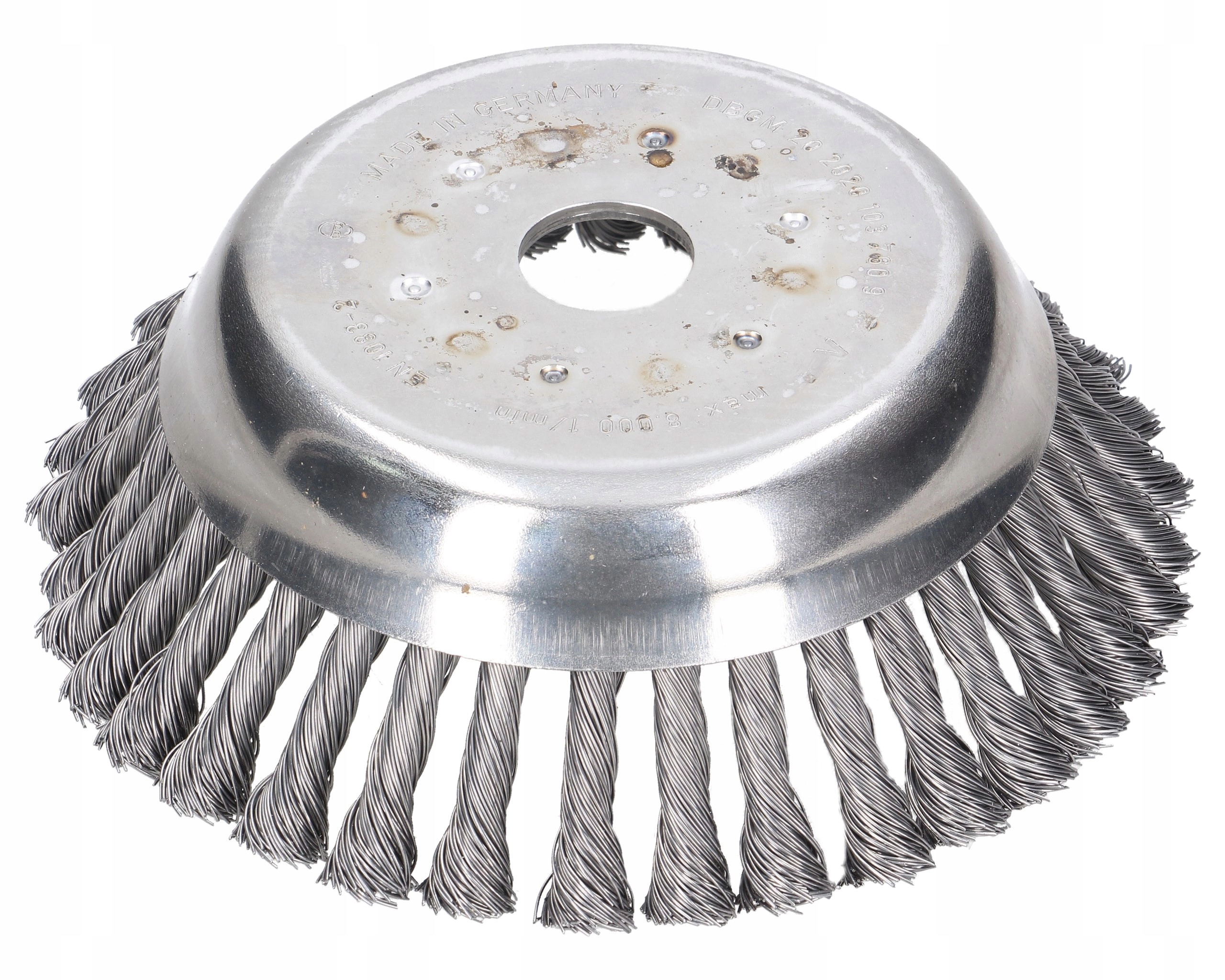 Kónický kovový kartáč pro křovinořez na plevel 180 x 25,4 mm