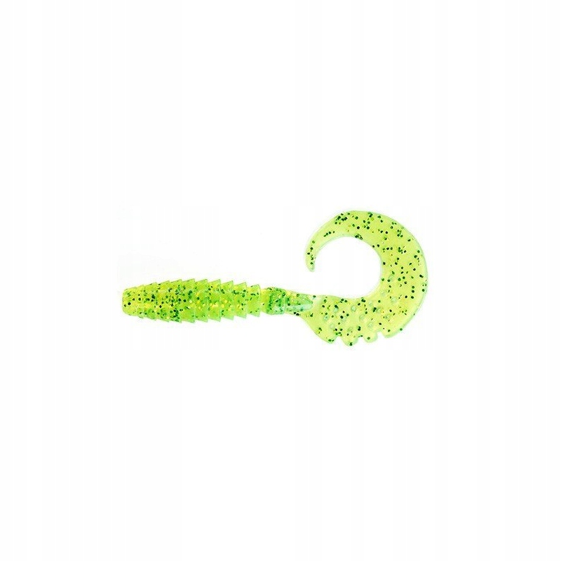 Gumy Fish Up Fancy Grub 1" 026 Flo Chartreuse op.12szt