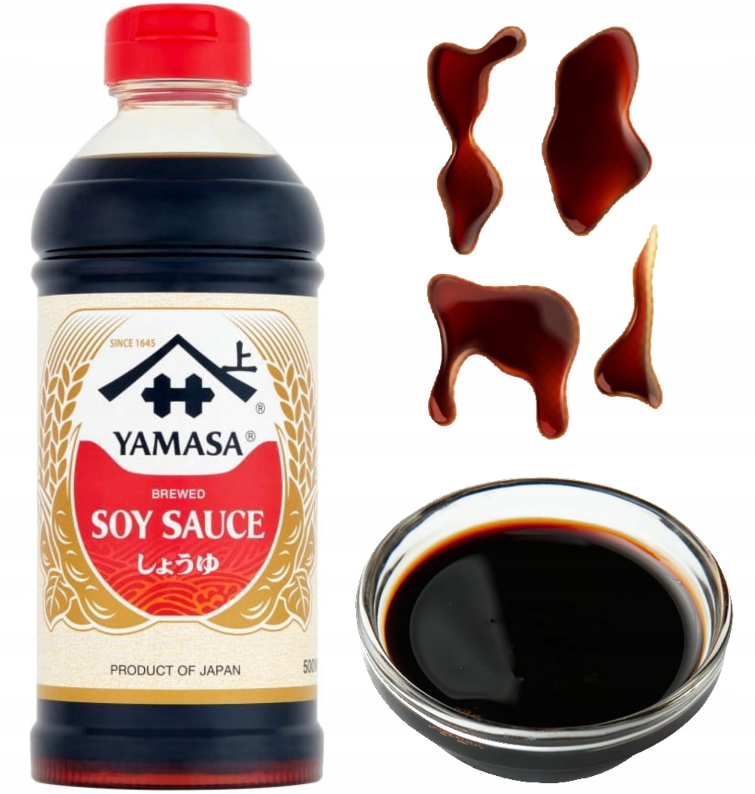 

Sos Sojowy Do Sushi Japoński Oryginał 500ml Yamasa