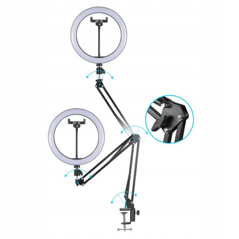 LAMPA KOSMETYCZNA DO BLATU REGULOWANA Model M1 2071