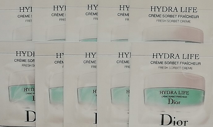 DIOR HYDRA LIFE FRESH SORBET CREME 10 ml. promo !!