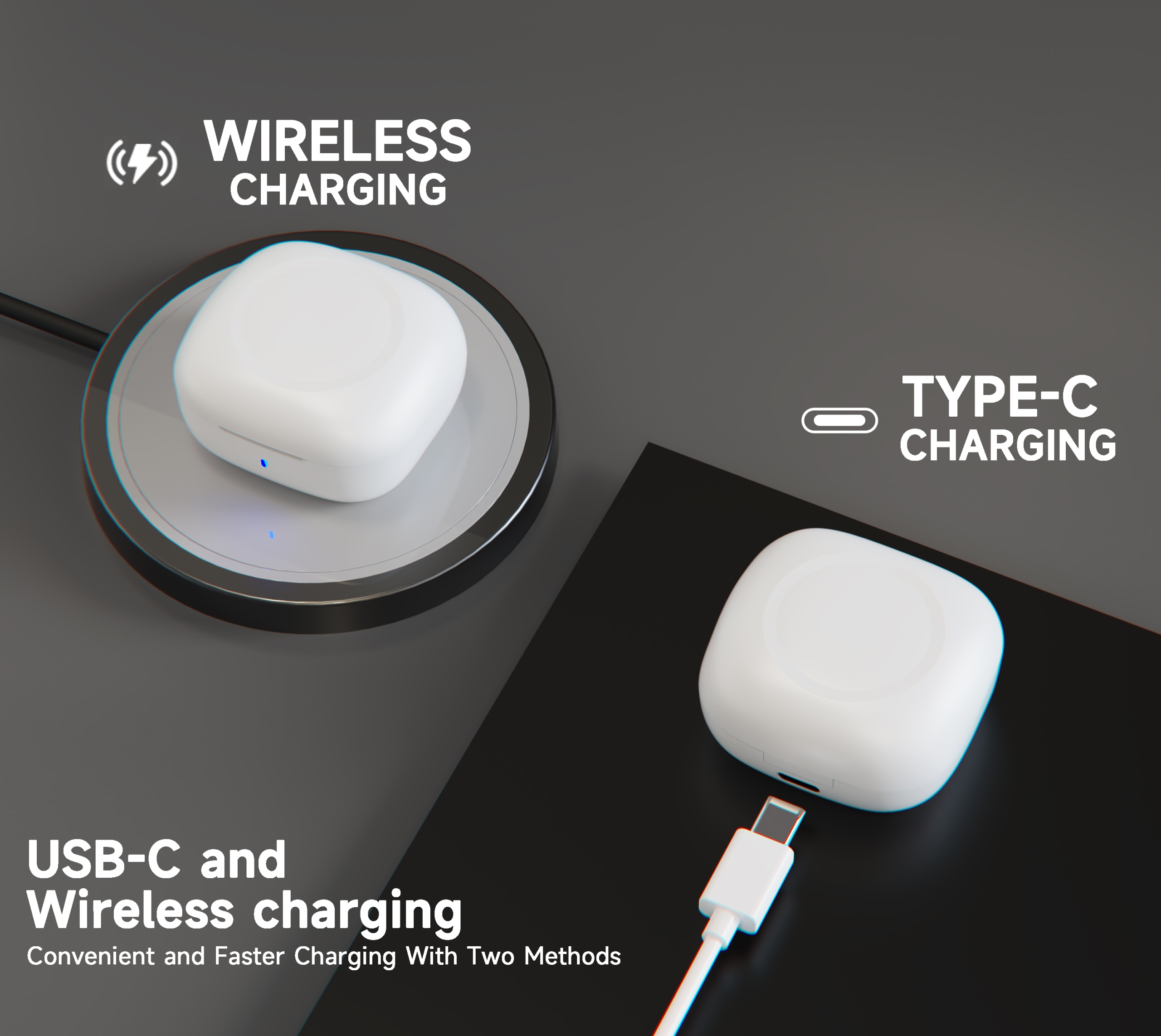 SŁUCHAWKI BEZPRZEWODOWE BLUETOOTH 5.1 POWERBANK ZESTAW Marka inna