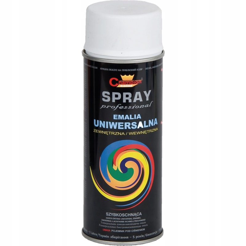

Farba biały mat Ral 9010 spray 400ml