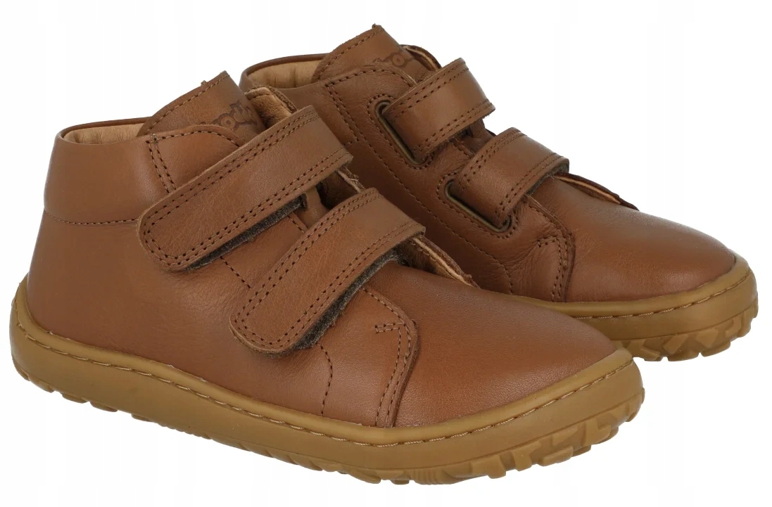 Skórzane trzewiki barefoot G2130360-1 Froddo brązowe elastyczne R30