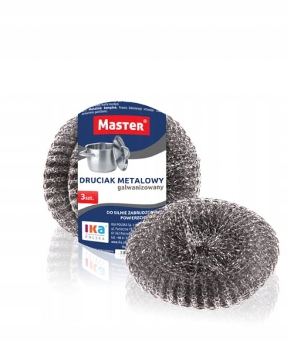 

Druciak metalowy Master 3 szt