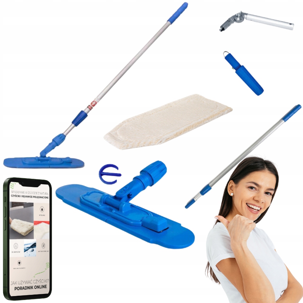 Levně Raypath Kompletní Podlahová Sada Pro Mytí Parketových Panelů Z Terakotového Dřeva