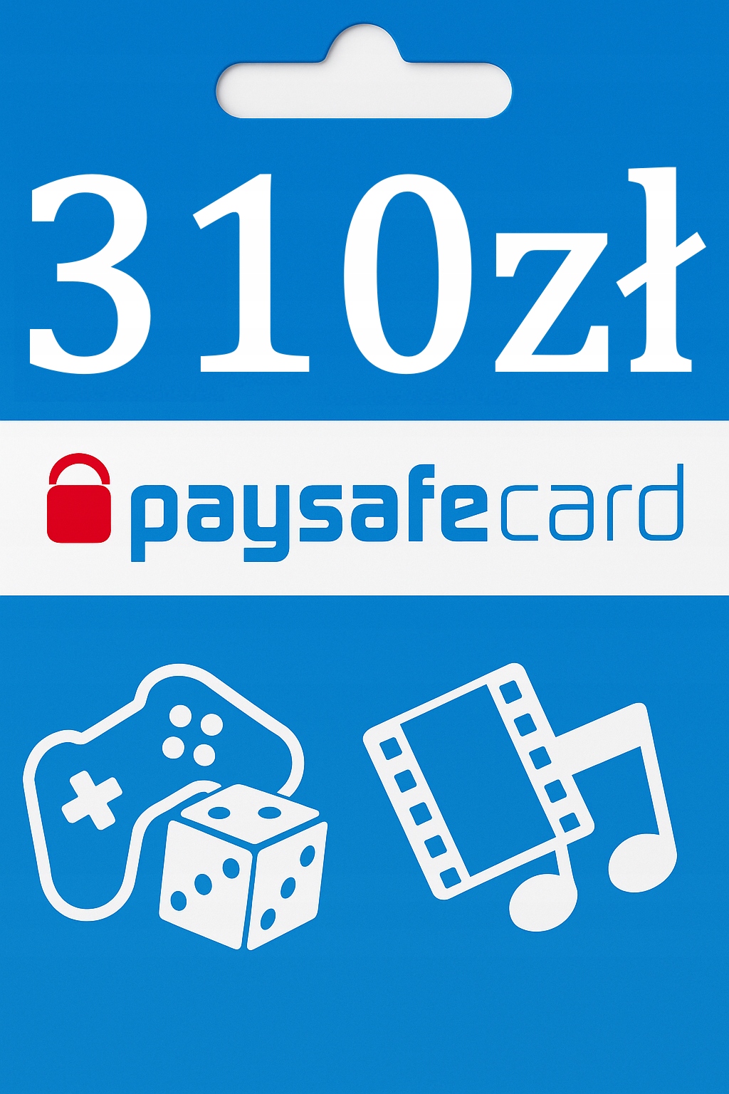 PaySafeCard 310 zł PSC Kod PIN Karta PSC