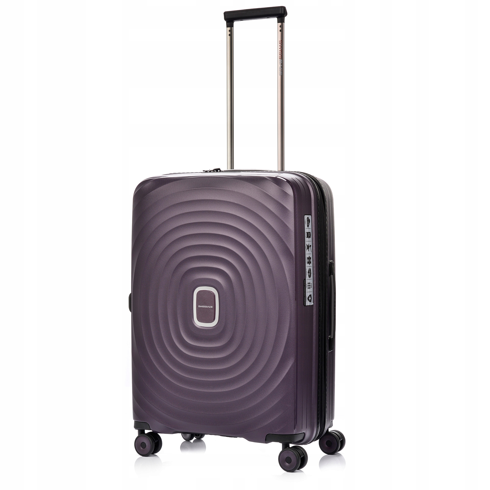 Střední Kufr Swissbags Echo 72- 89 l 67 cm polypropylen Tsa tvrdý
