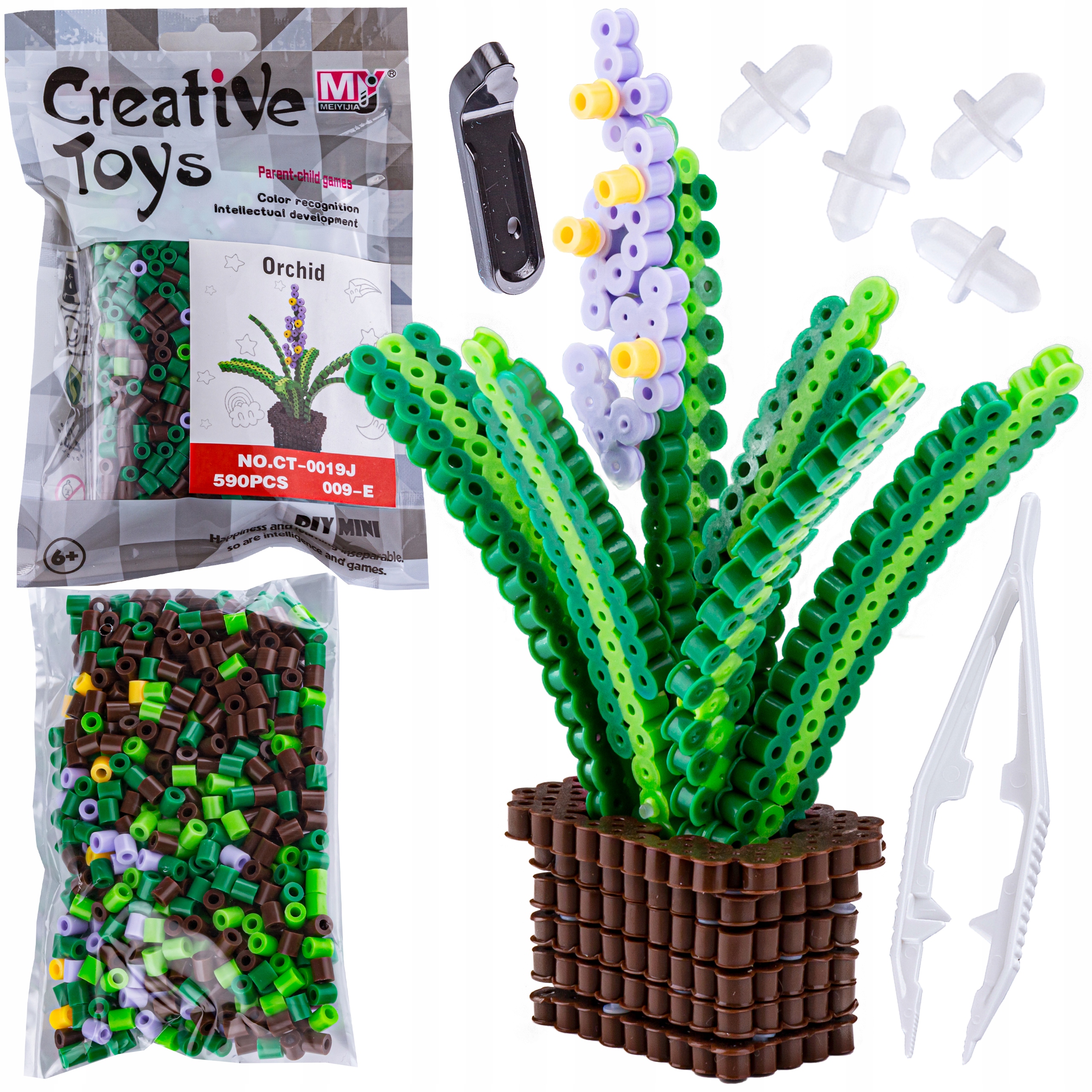 PRASOWANKA Koraliki Do Prasowania LAWENDA WRZOS 3D