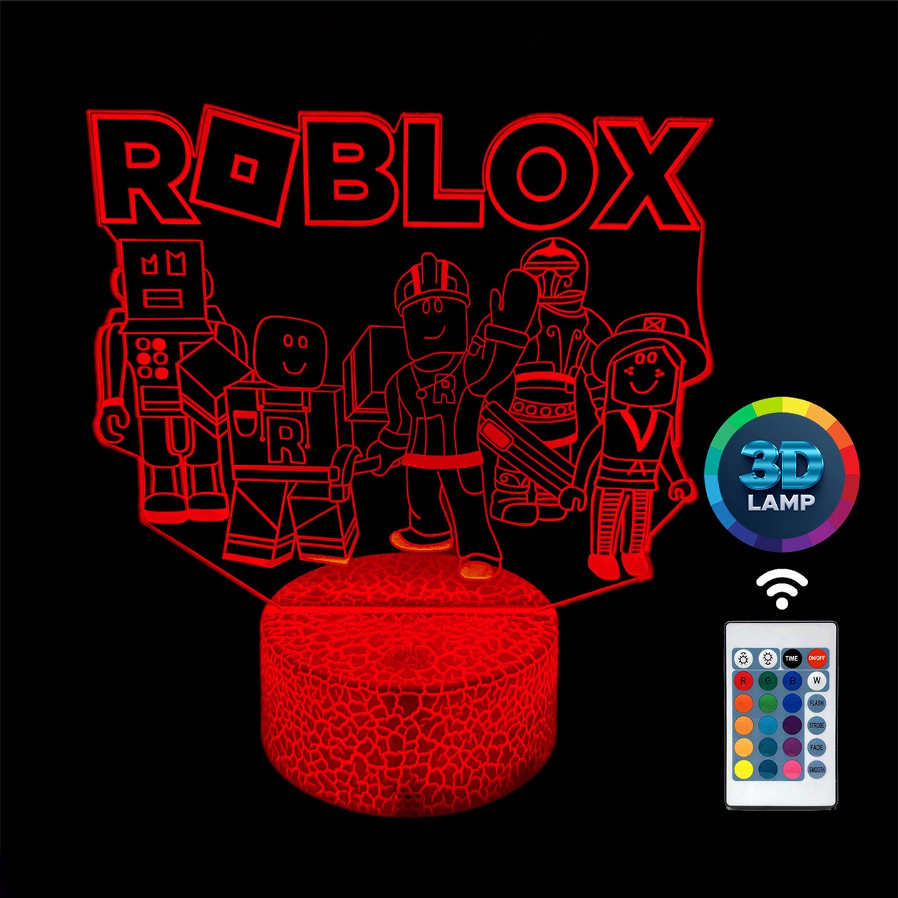 Lampka nocna Roblox 3D LAMP LED Kod producenta 5906335590047