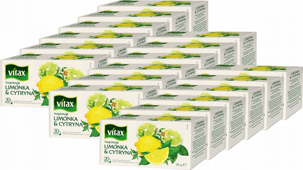 Herbata owocowa ekspresowa Vitax 40 g x18