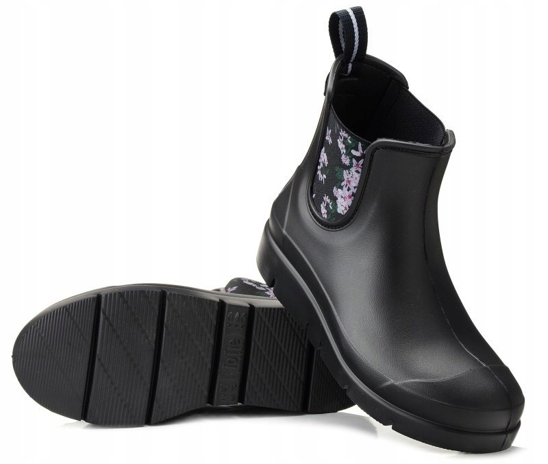 Kalosze damskie krótkie piankowe lekkie sztyblety Lemigo Stella czarne 37 Marka Lemigo