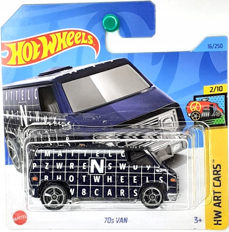 

Hot Wheels 70s Van Wh Art Cars Nowy 2023