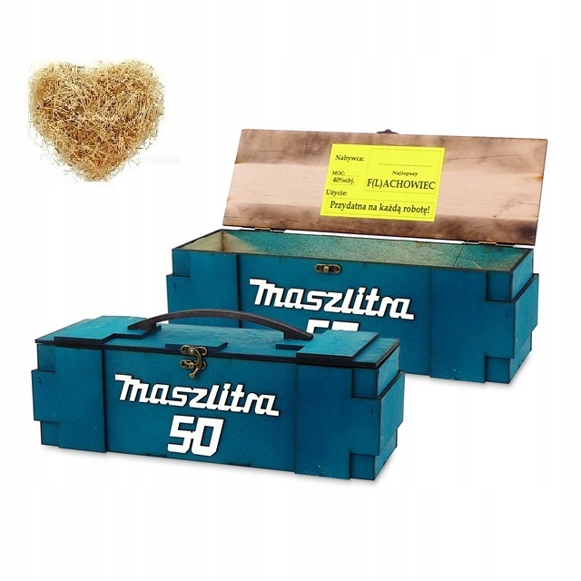 

Maszlitra Skrzynka na Alkohol na 50